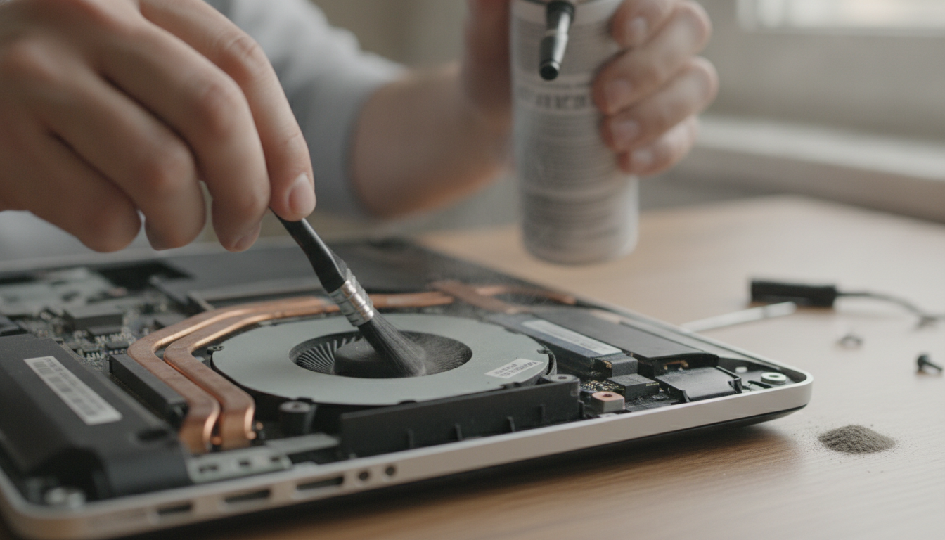 apprenez à nettoyer efficacement le ventilateur de votre pc portable grâce à notre guide pratique, pour améliorer la performance et prolonger la durée de vie de votre ordinateur.
