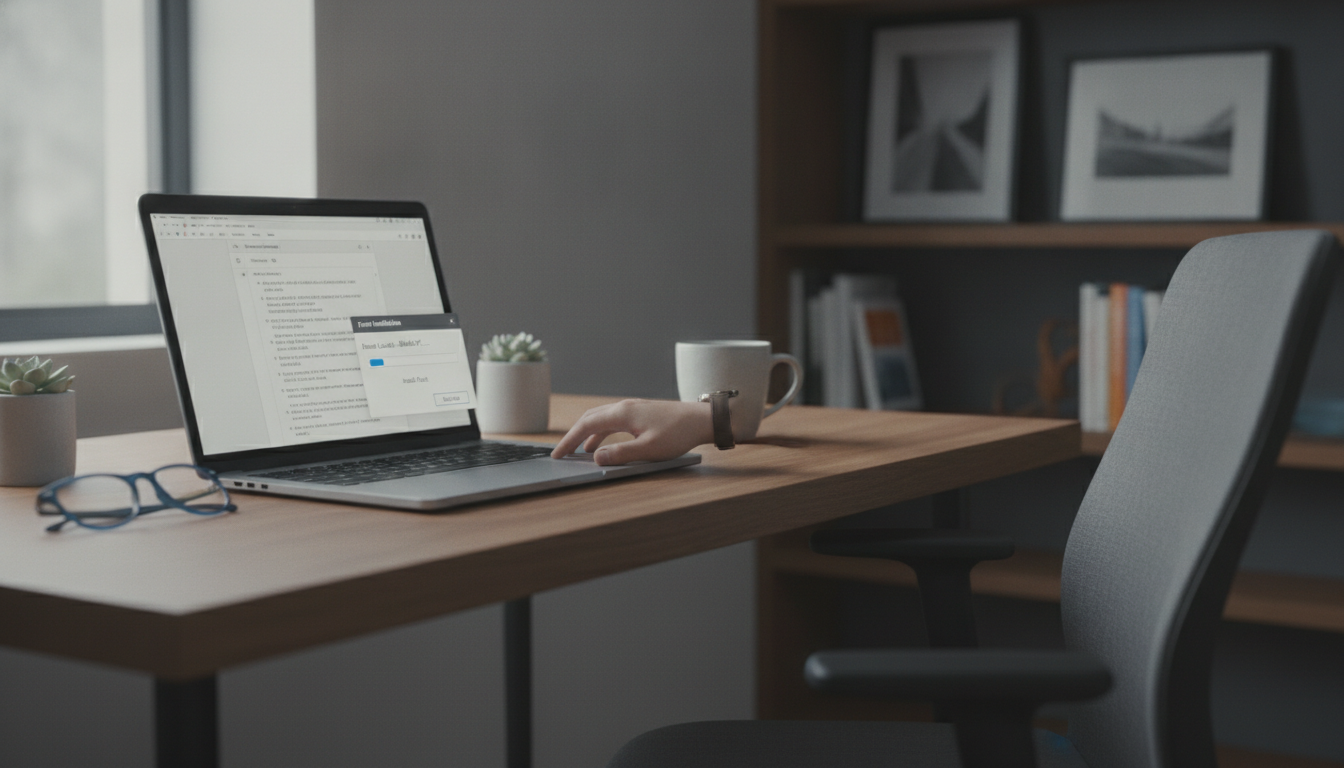 découvrez comment installer simplement une nouvelle police dans word sur windows et mac grâce à notre guide pratique étape par étape.