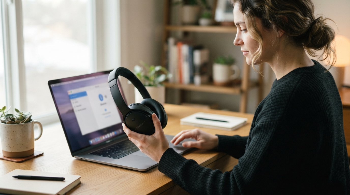 apprenez à connecter facilement votre casque bose à un ordinateur, en bluetooth ou avec un câble, grâce à ce guide pratique étape par étape.